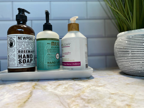 Black Subway Tile/White Subway Tile